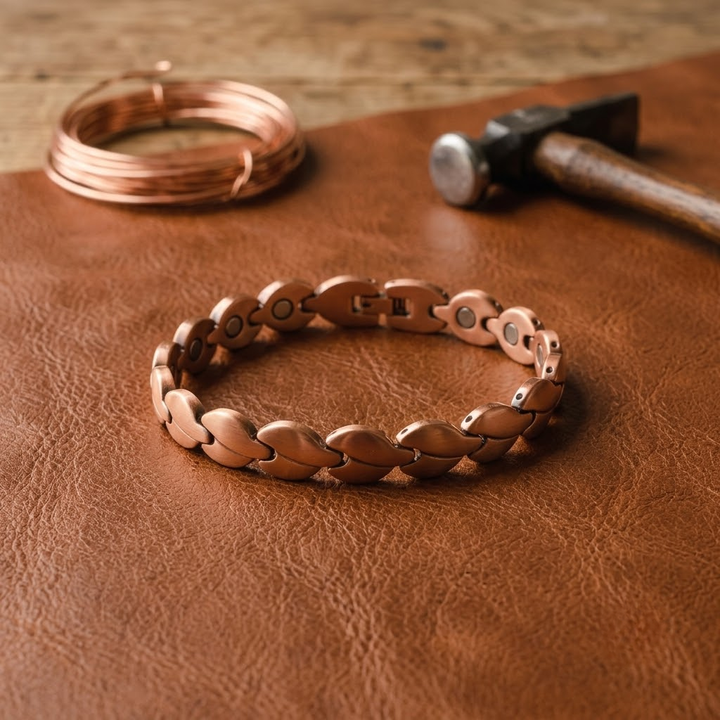 Bracelet de cheville en cuivre Juniper Marsh