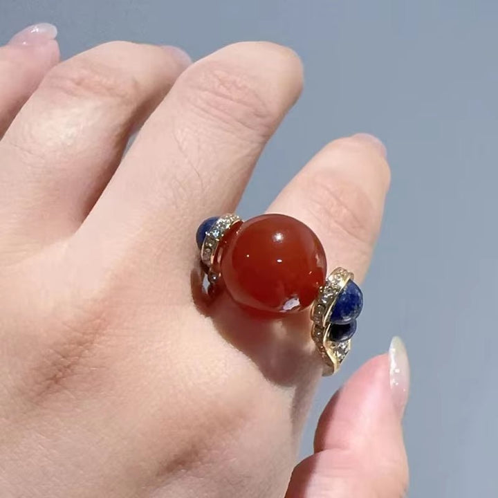 Bague Halo Orbitale de Minuit
