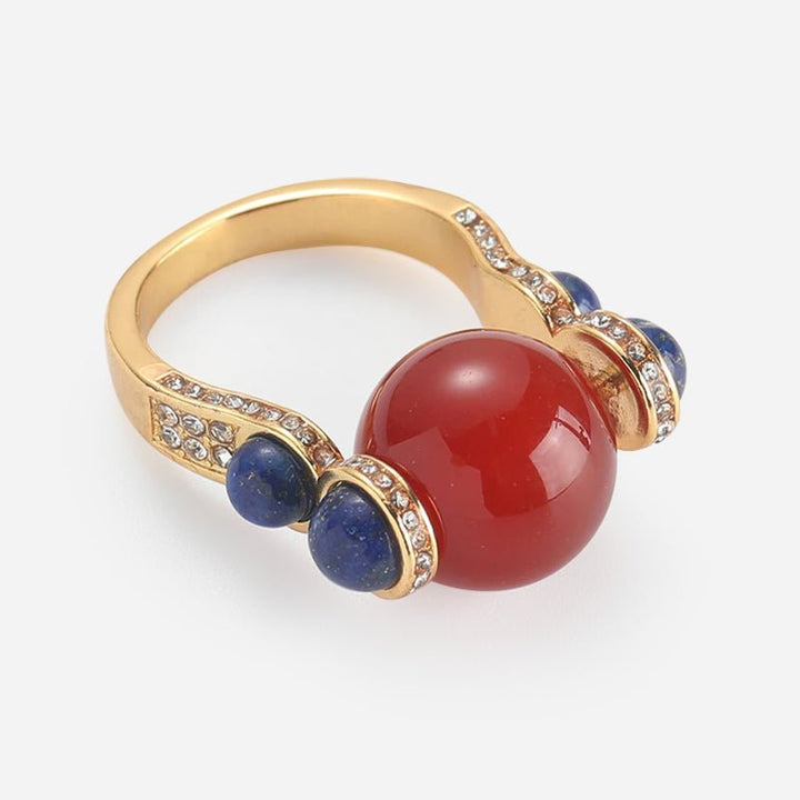 Bague Halo Orbitale de Minuit