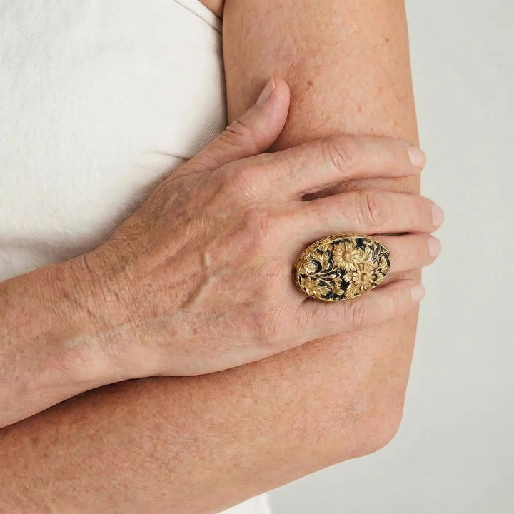 Bague Vintage MidnightBloom