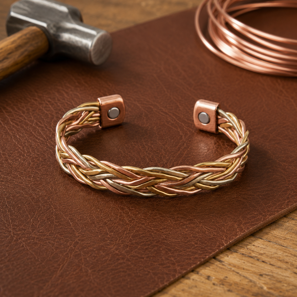Bracelet en cuivre Cinder Mire