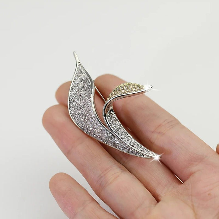 Broche Calla sous le Clair de Lune