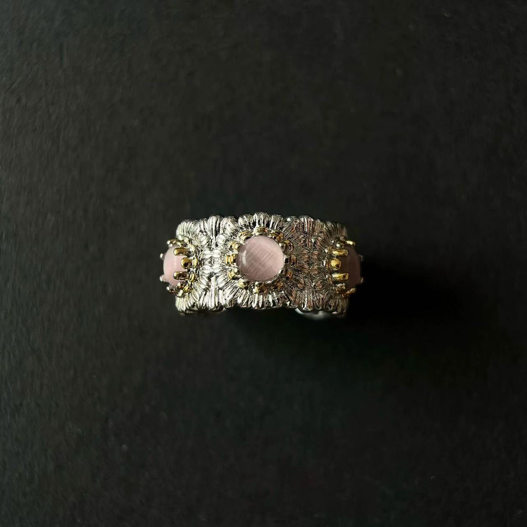 Bague Ouverte Mosaic Fleur