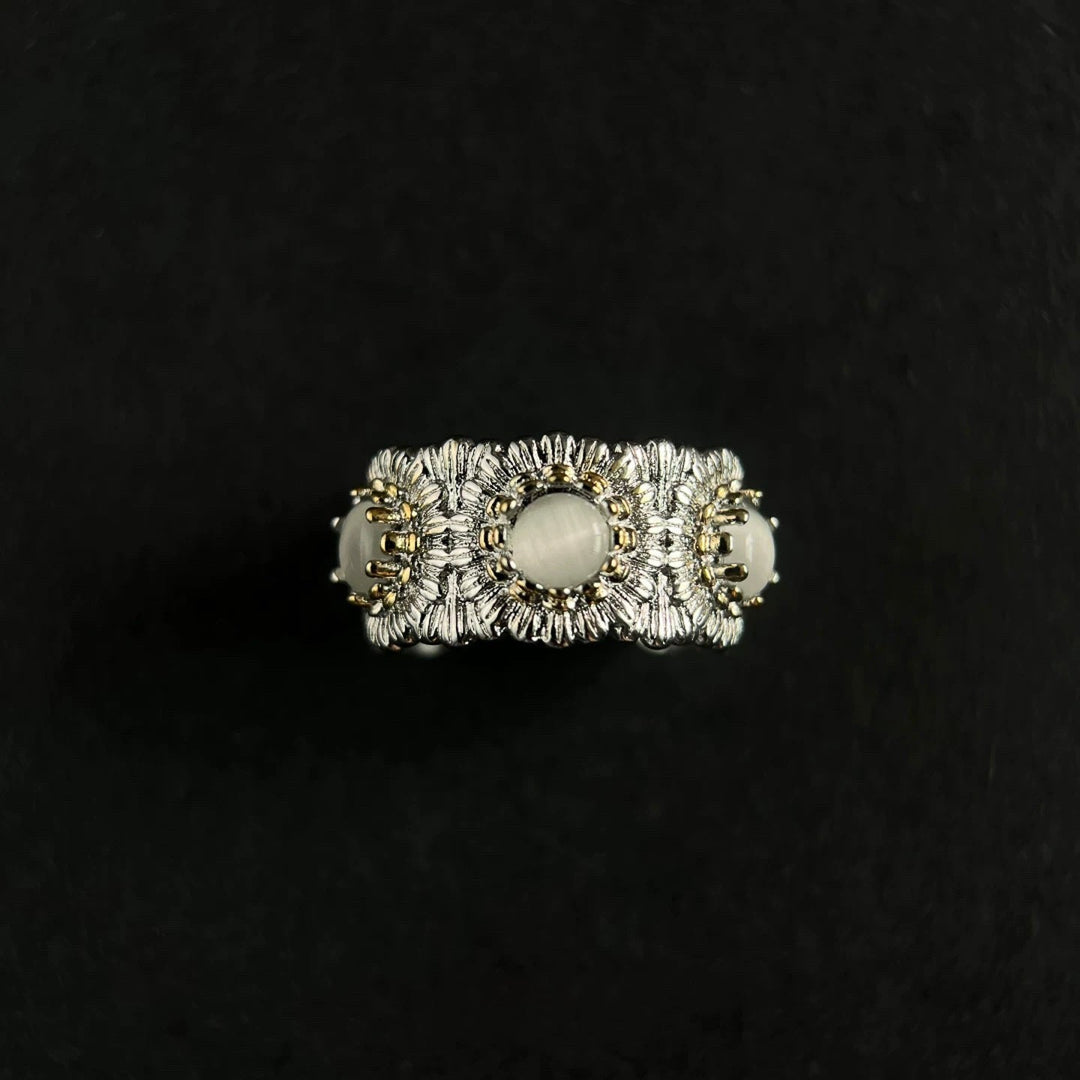 Bague Ouverte Mosaic Fleur