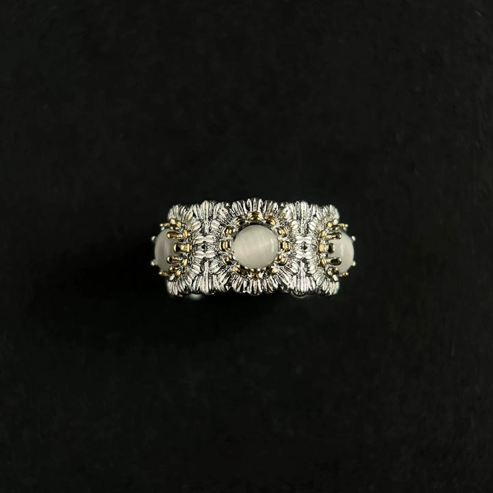 Bague Ouverte Mosaic Fleur