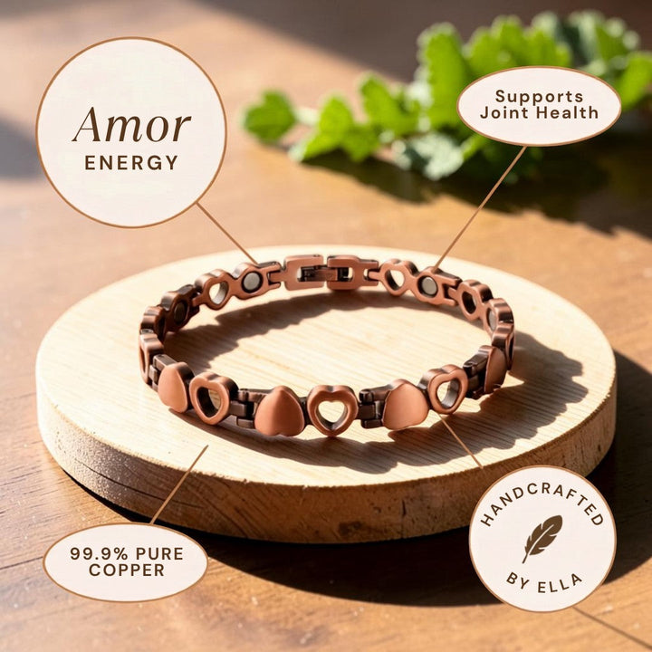 Bracelet de cheville en cuivre Ella