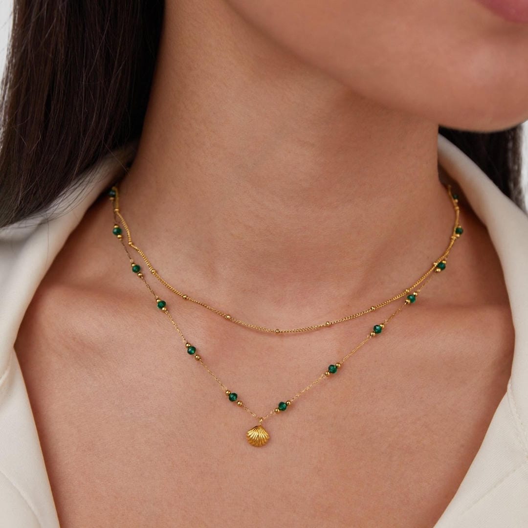 Collier Chic en Or à Couches Élégantes