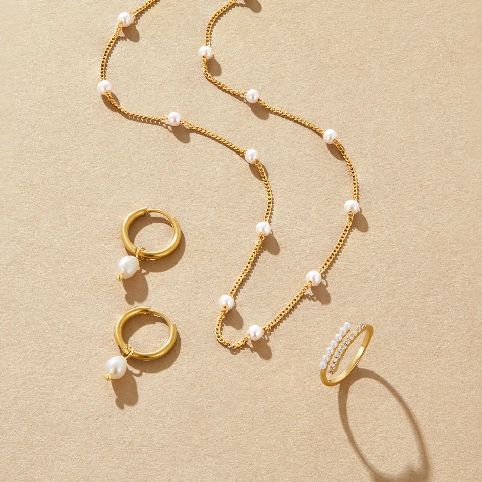 Collier de perles intemporel