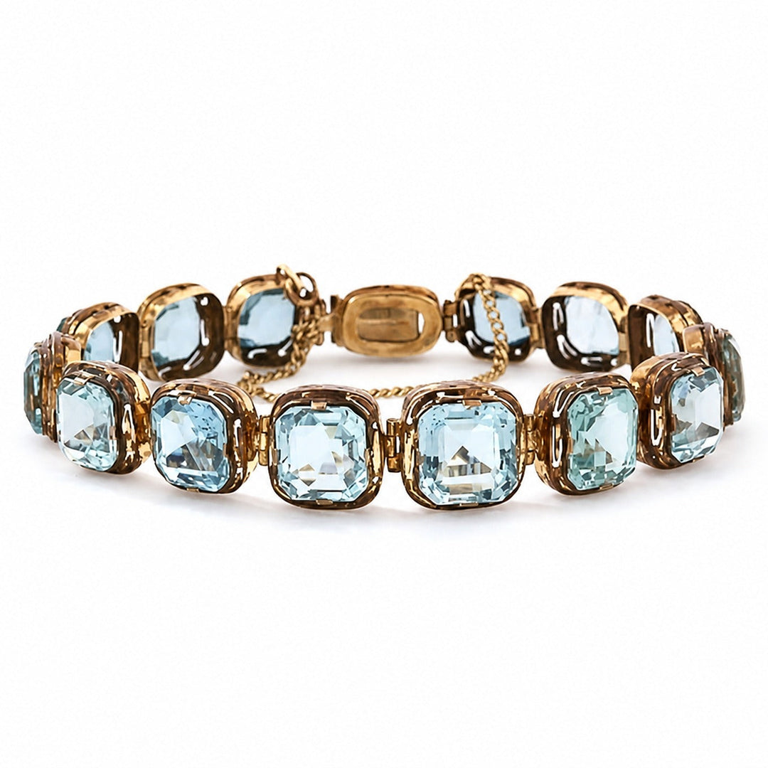Bracelet en Or Vague Azur