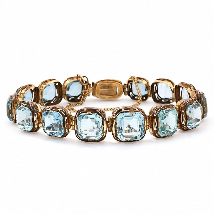 Bracelet en Or Vague Azur