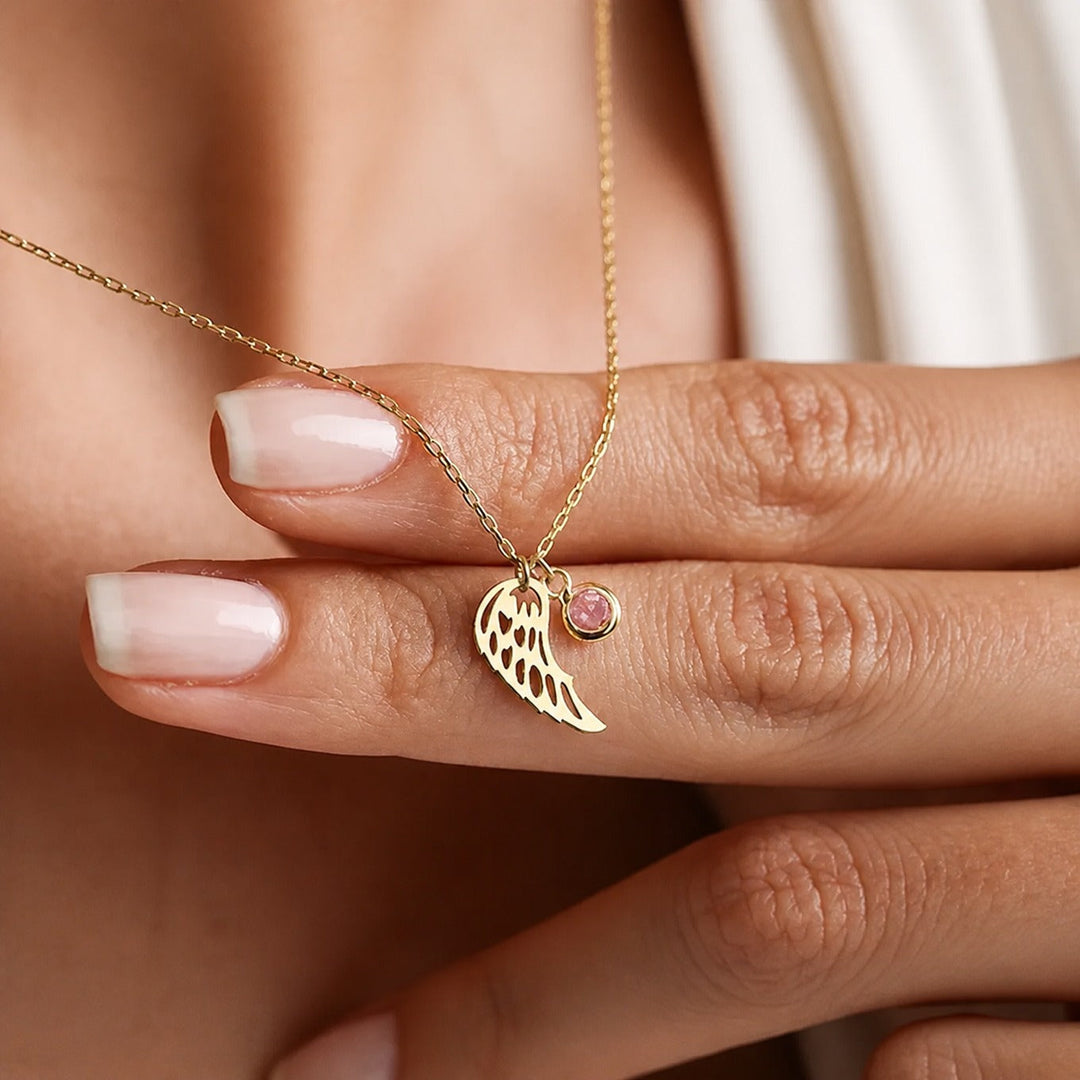 Collier de Naissance avec Ange Gardien