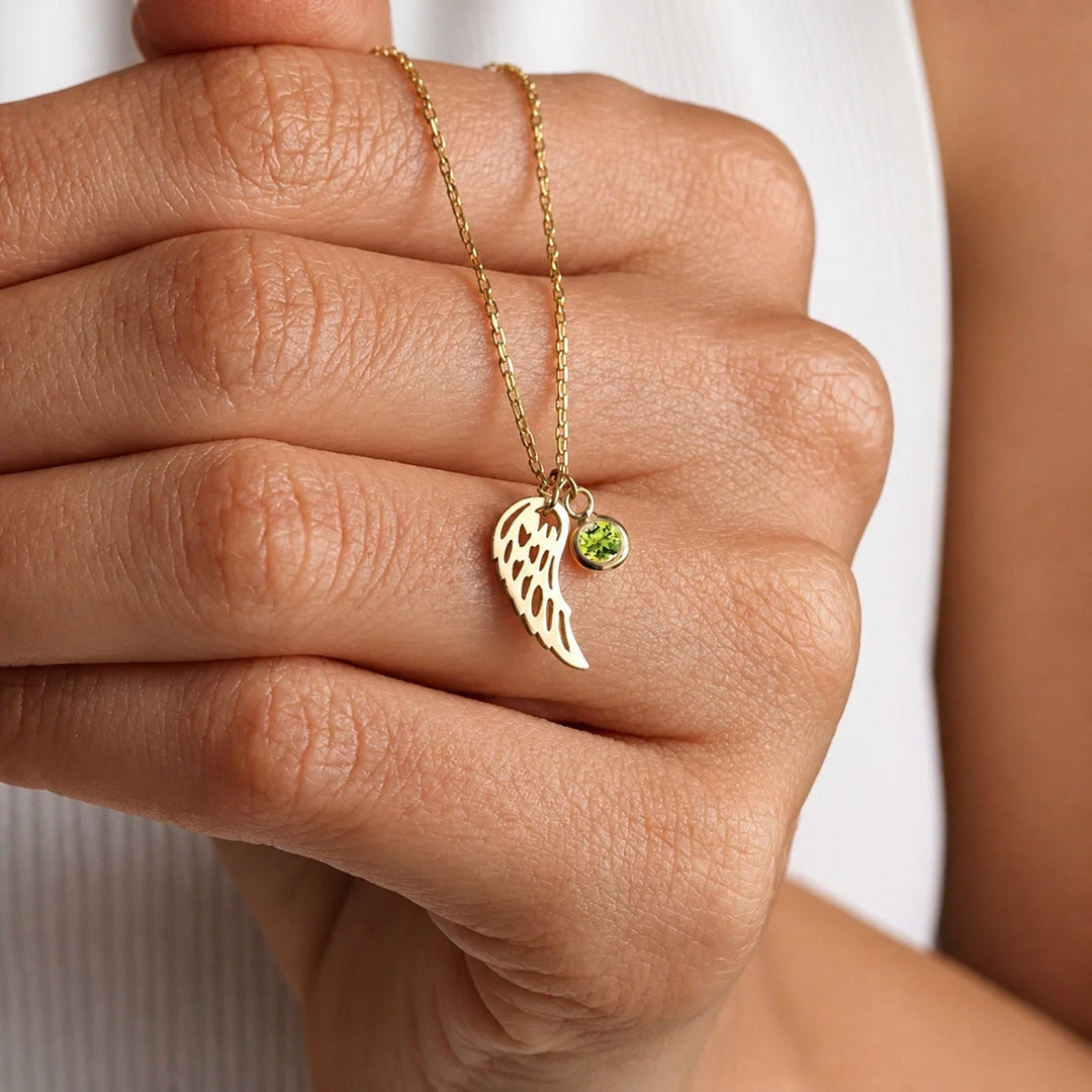 Collier de Naissance avec Ange Gardien