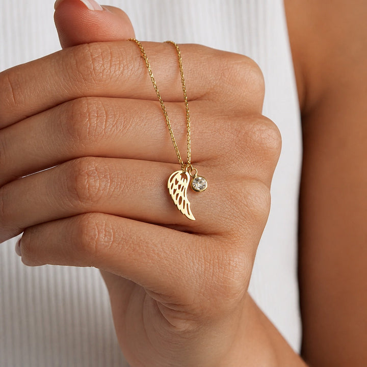 Collier de Naissance avec Ange Gardien