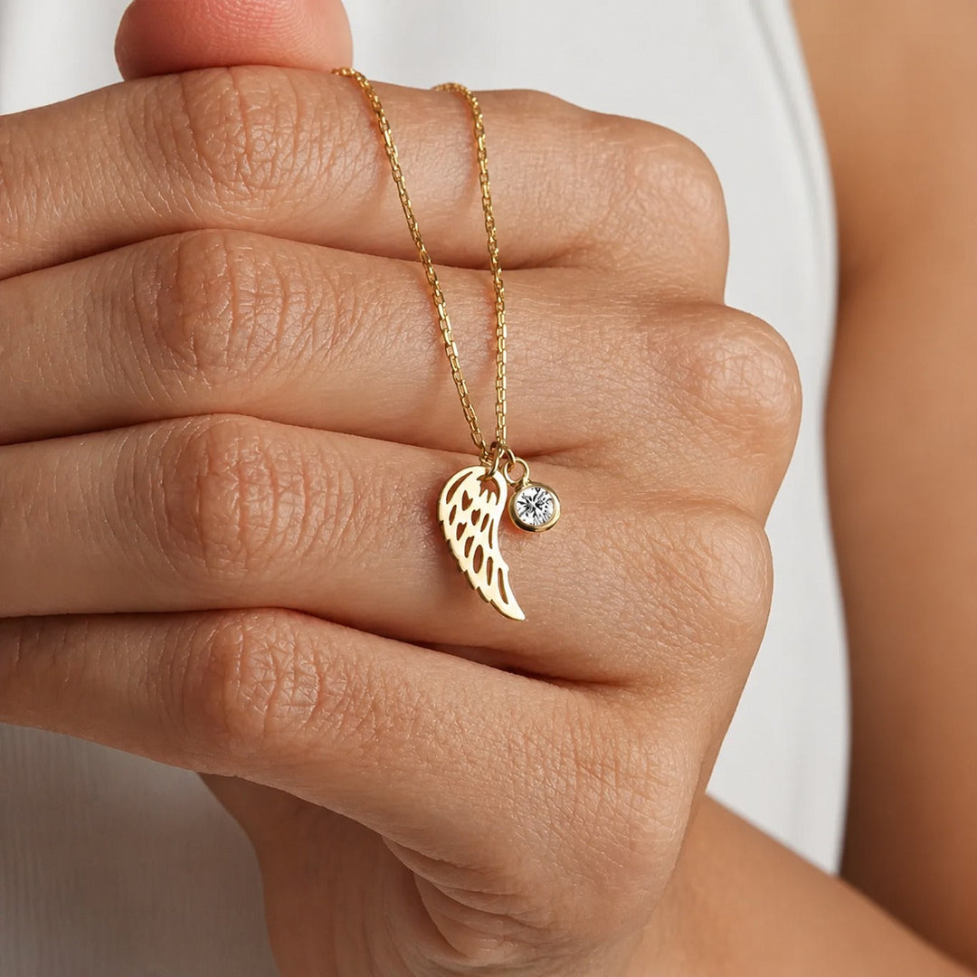 Collier de Naissance avec Ange Gardien