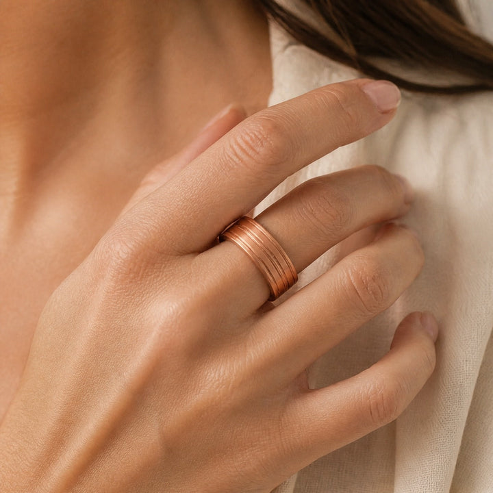 Bague en cuivre royal