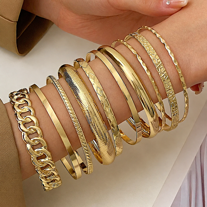 Ensemble de Bracelets Bohémiens Mystiques