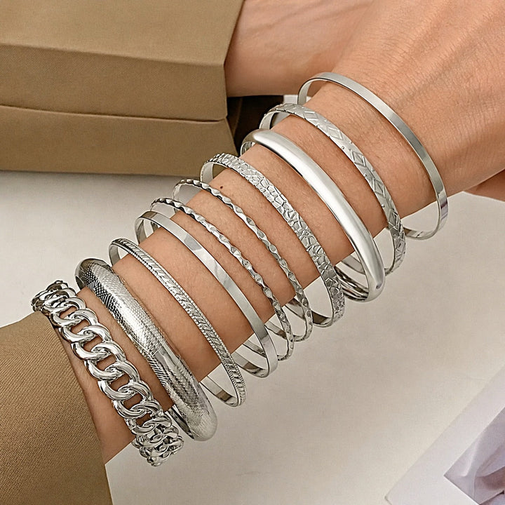 Ensemble de Bracelets Bohémiens Mystiques