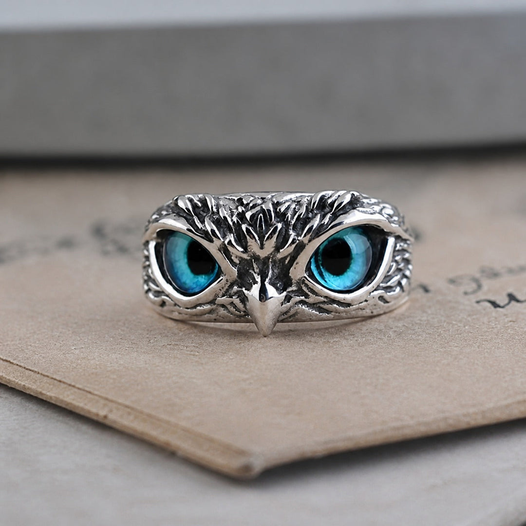 Opulent Owl Declaration Ring