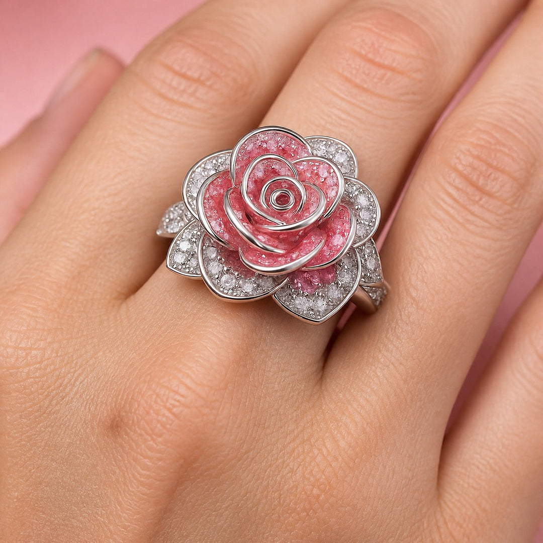 Bague en Argent Majesté Florale