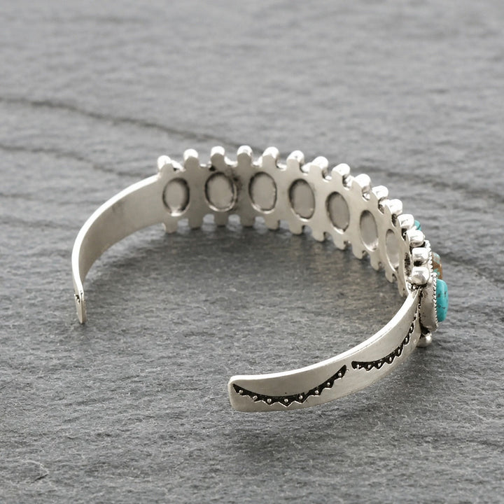 Bracelet Héritage en Argent avec Pierre