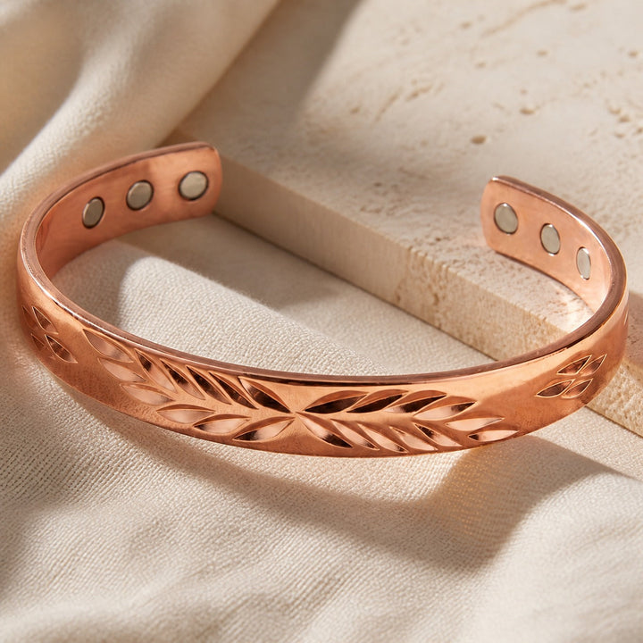 Bracelet en cuivre au clair de lune