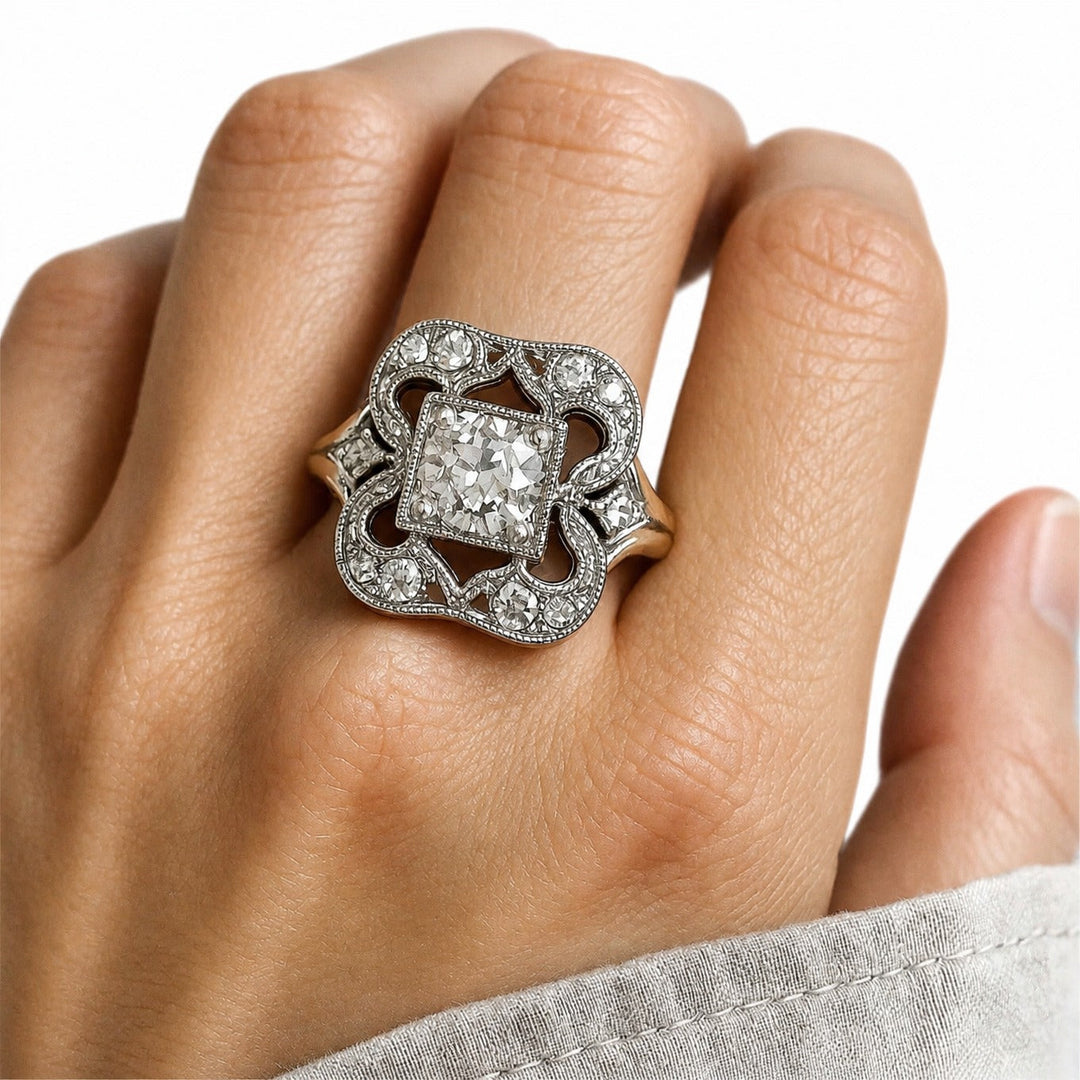 Bague Vintage en Zirconium