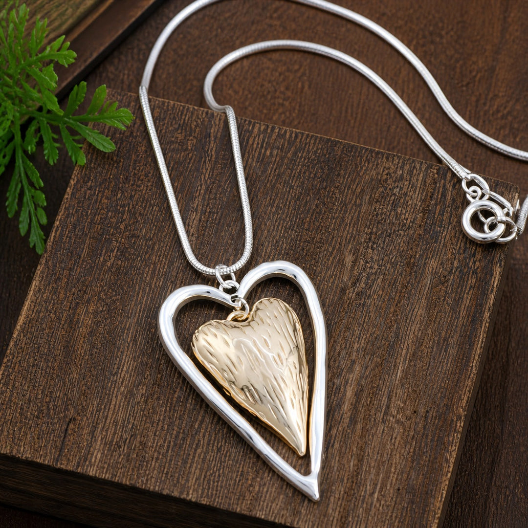 Collier Duo Cœur Éternel