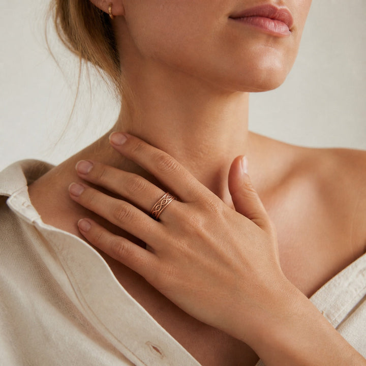 Bague en cuivre Essence d&
