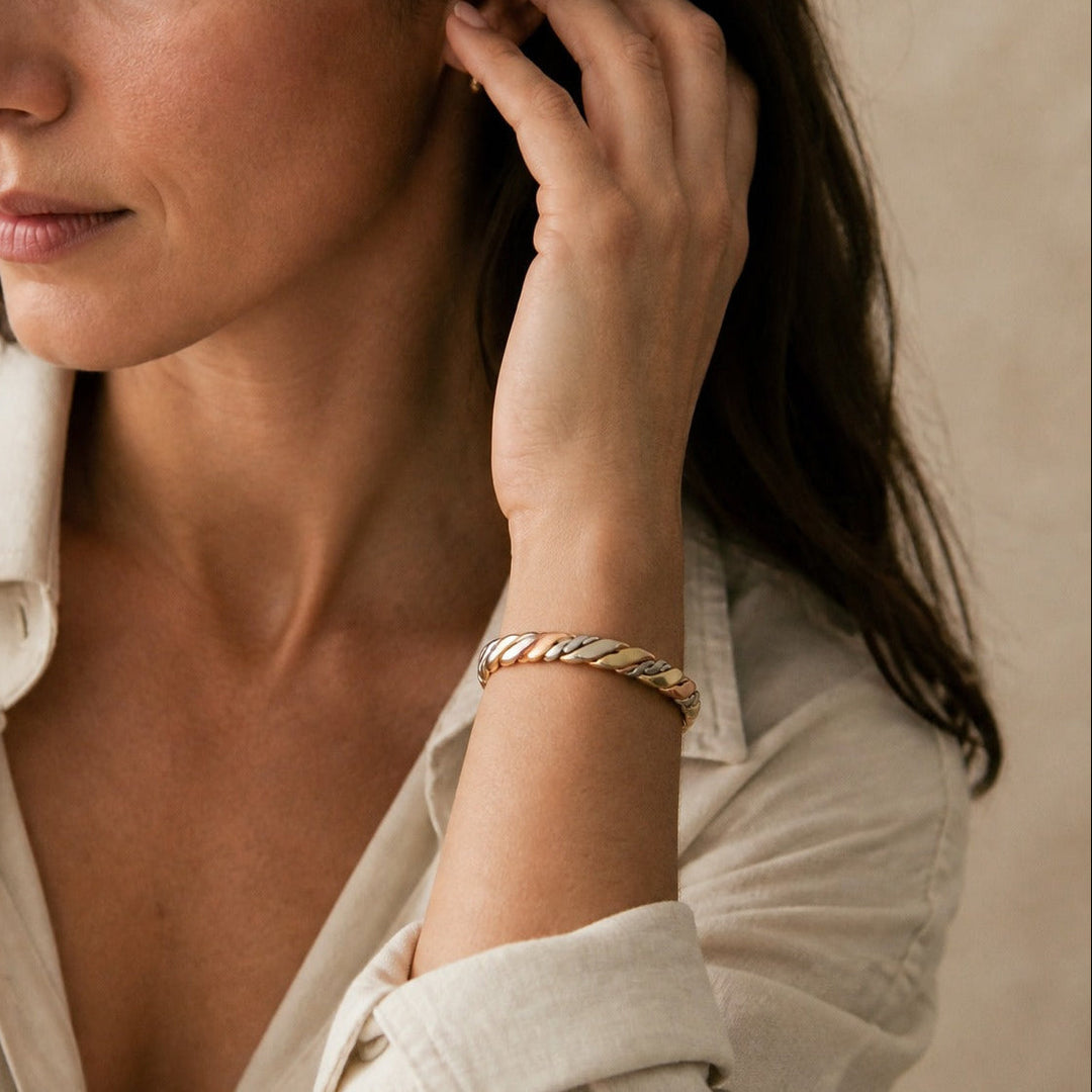 Bracelet en cuivre Pierre Éternelle