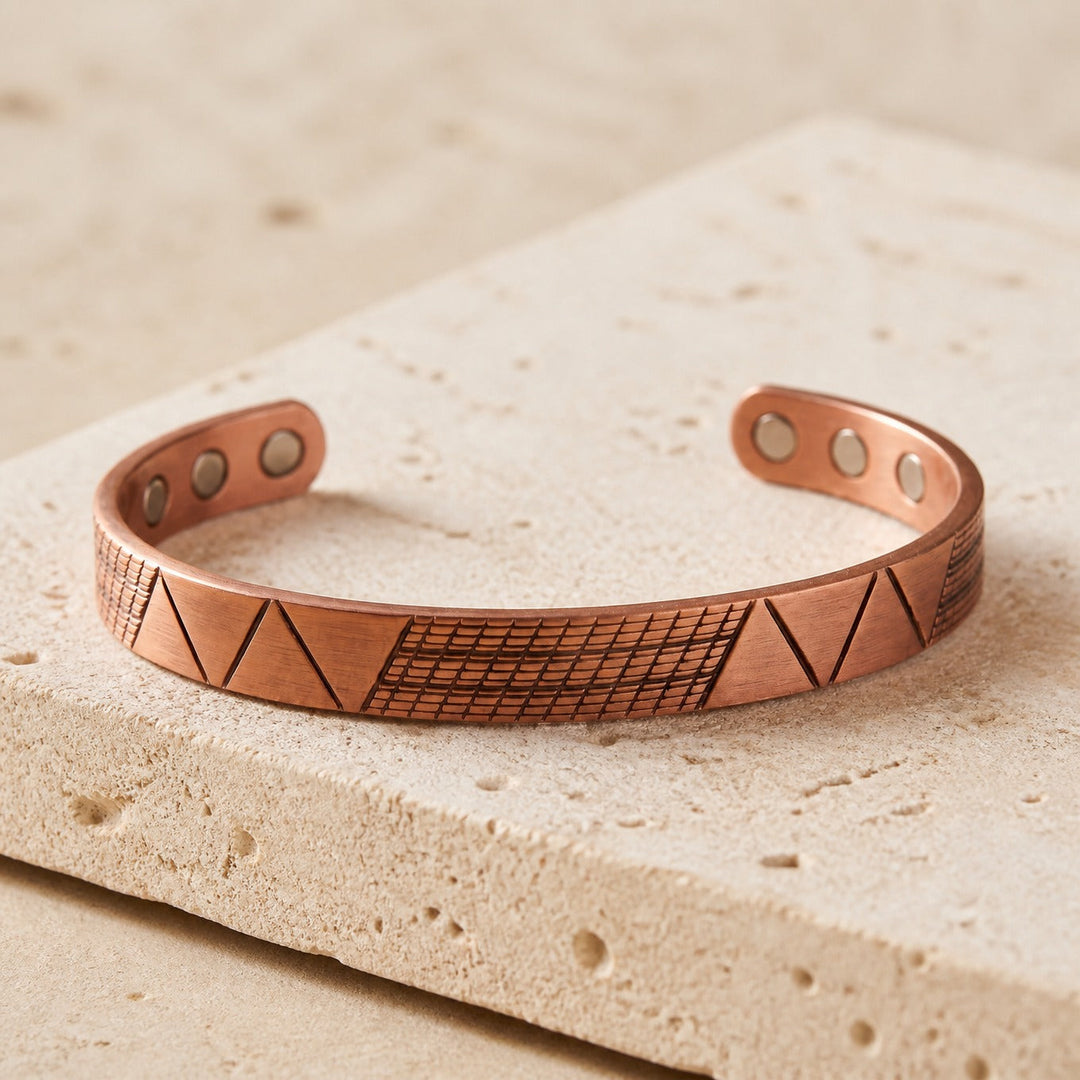Bracelet en cuivre Crest Radiance