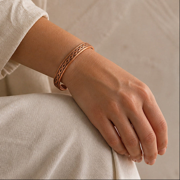 Bracelet en Cuivre de Rivière