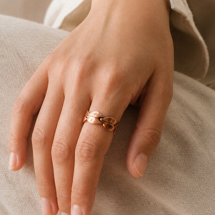 Bague en Cuivre Harmonie Liée
