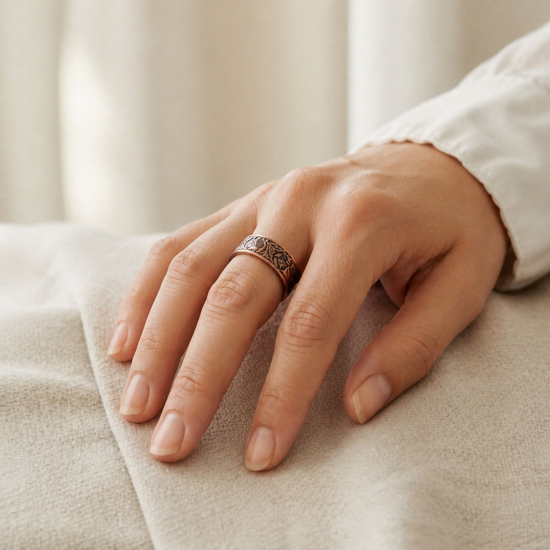 Bague Héritage en Cuivre Bole