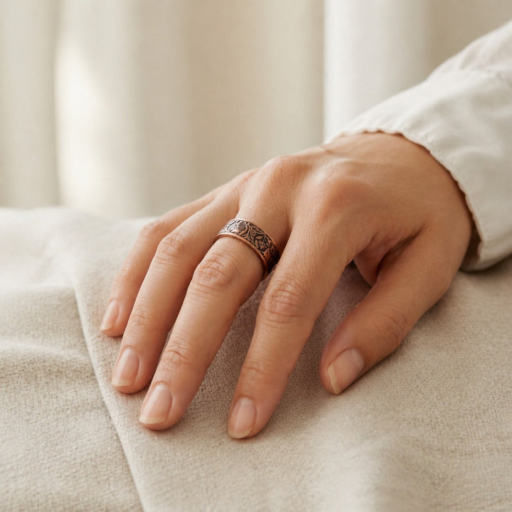 Bague Héritage en Cuivre Bole