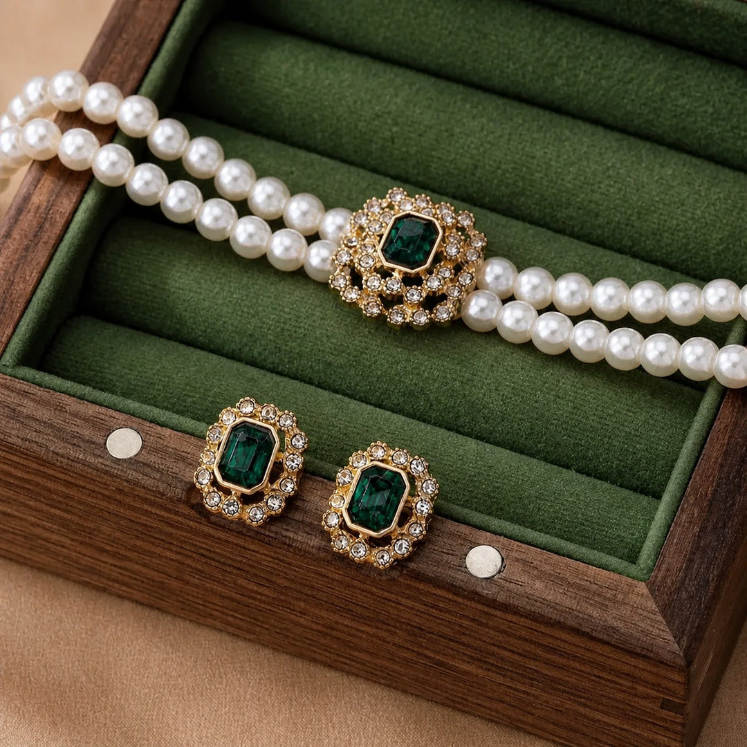 Ensemble de collier en perles d&