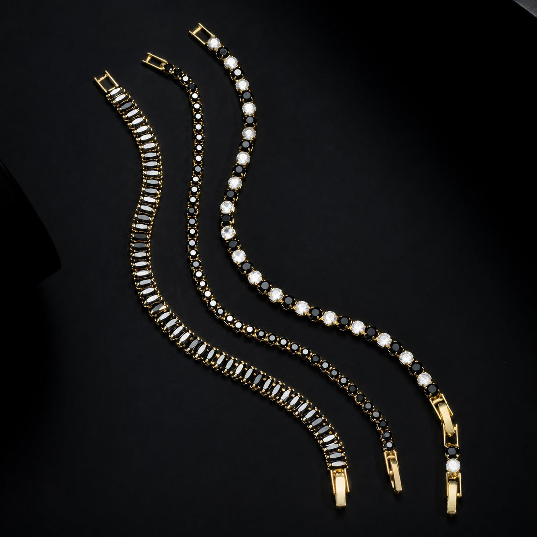 Ensemble de Bracelets en Cristal d&