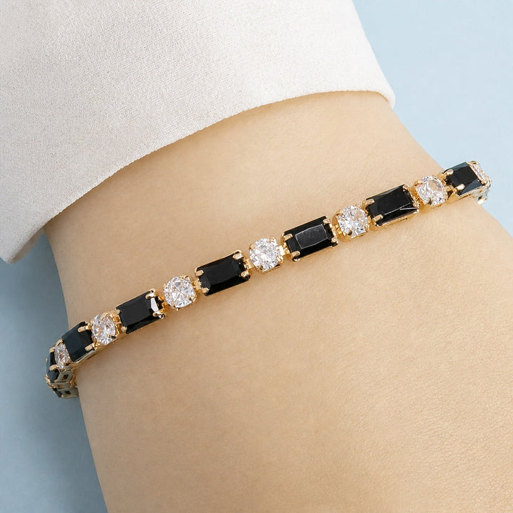 Bracelet Boho en onyx