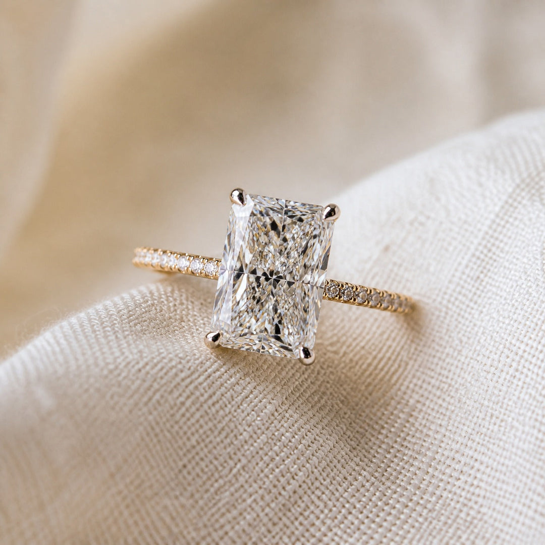 Bague Solitaire Radiant Souveraine