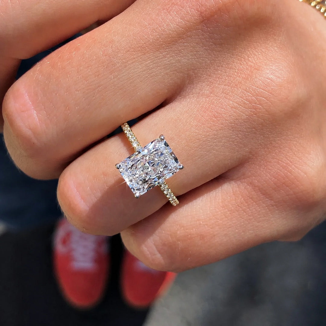Bague Solitaire Radiant Souveraine