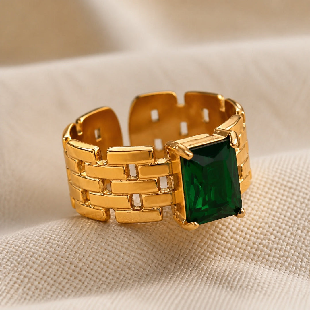 Bague Émeraude Monarque