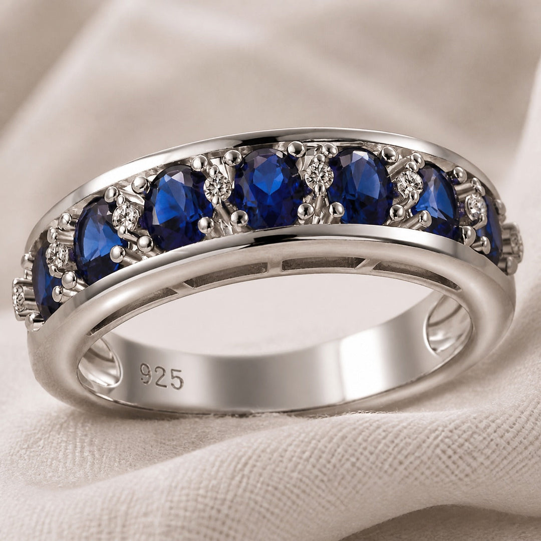 Bague en Saphir Royal