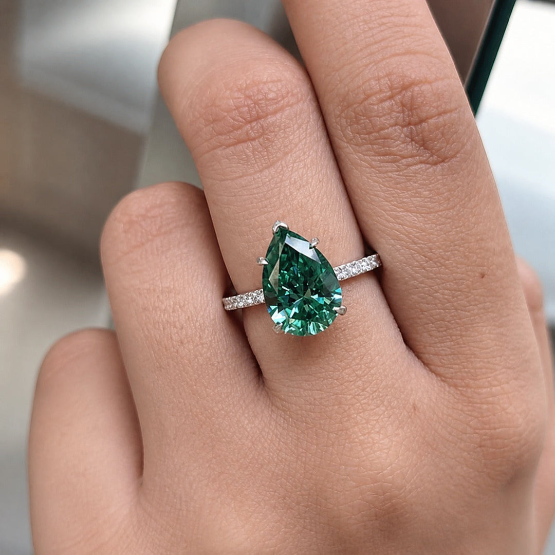 Bague Émeraude Intemporelle Majestueuse