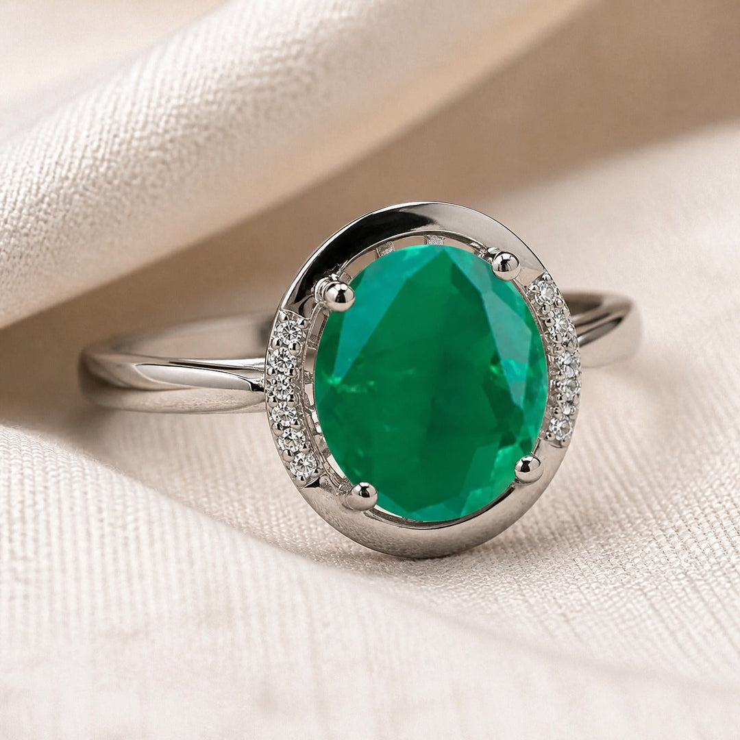 Bague Émeraude Pure Éclat