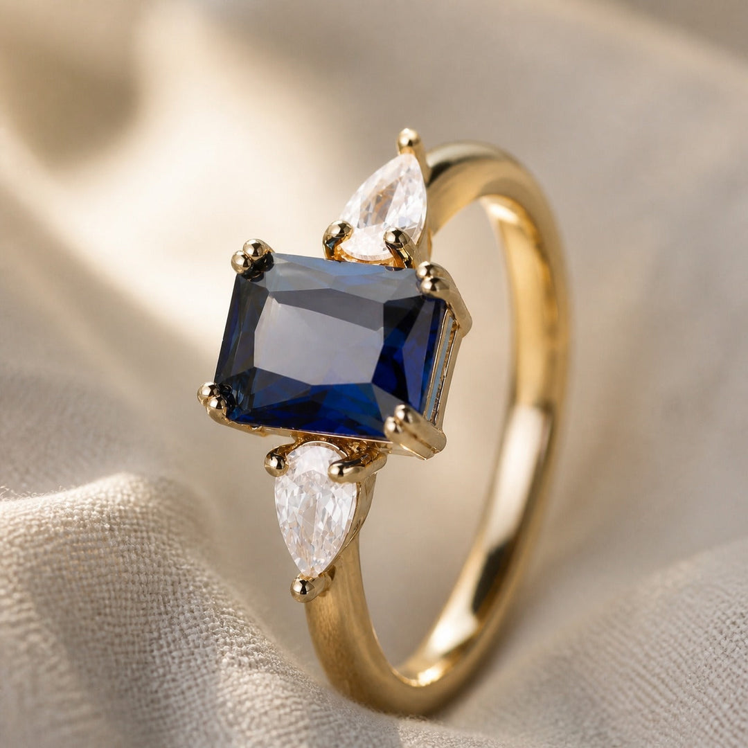Bague en Saphir Charme