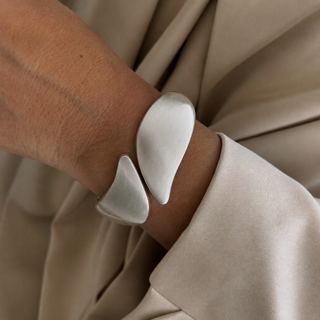 Bracelet Prestige Artisan en Or Blanc