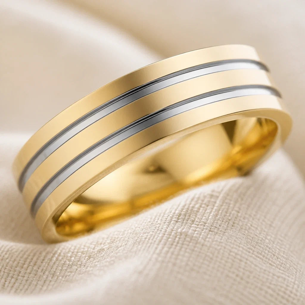 Bague Rétro Boho à Couches