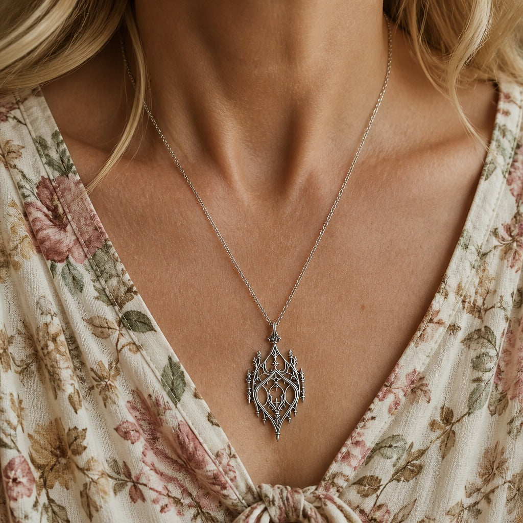 Pendentif Cœur Château Enchanté