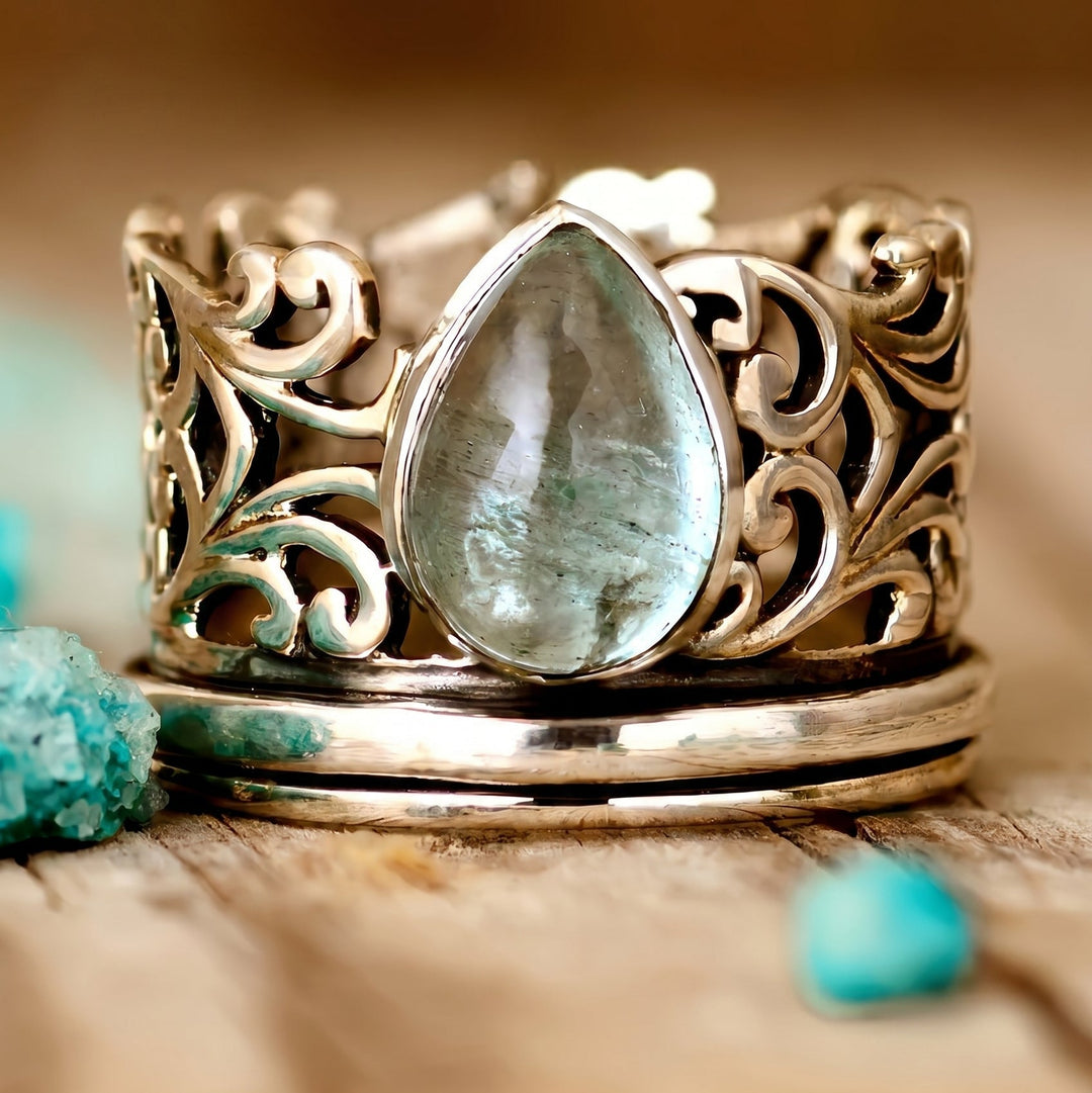 Bague intemporelle en argent sterling