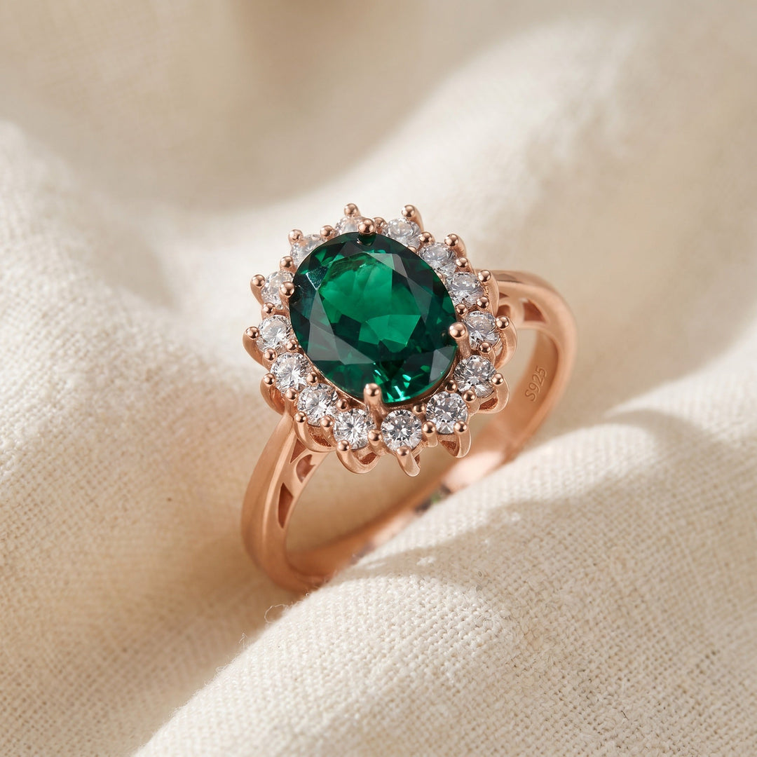 Bague Iconique en Émeraude