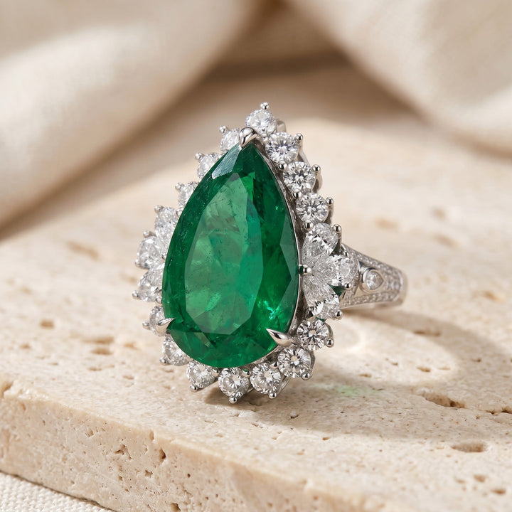 Bague Émeraude Ocean Drive